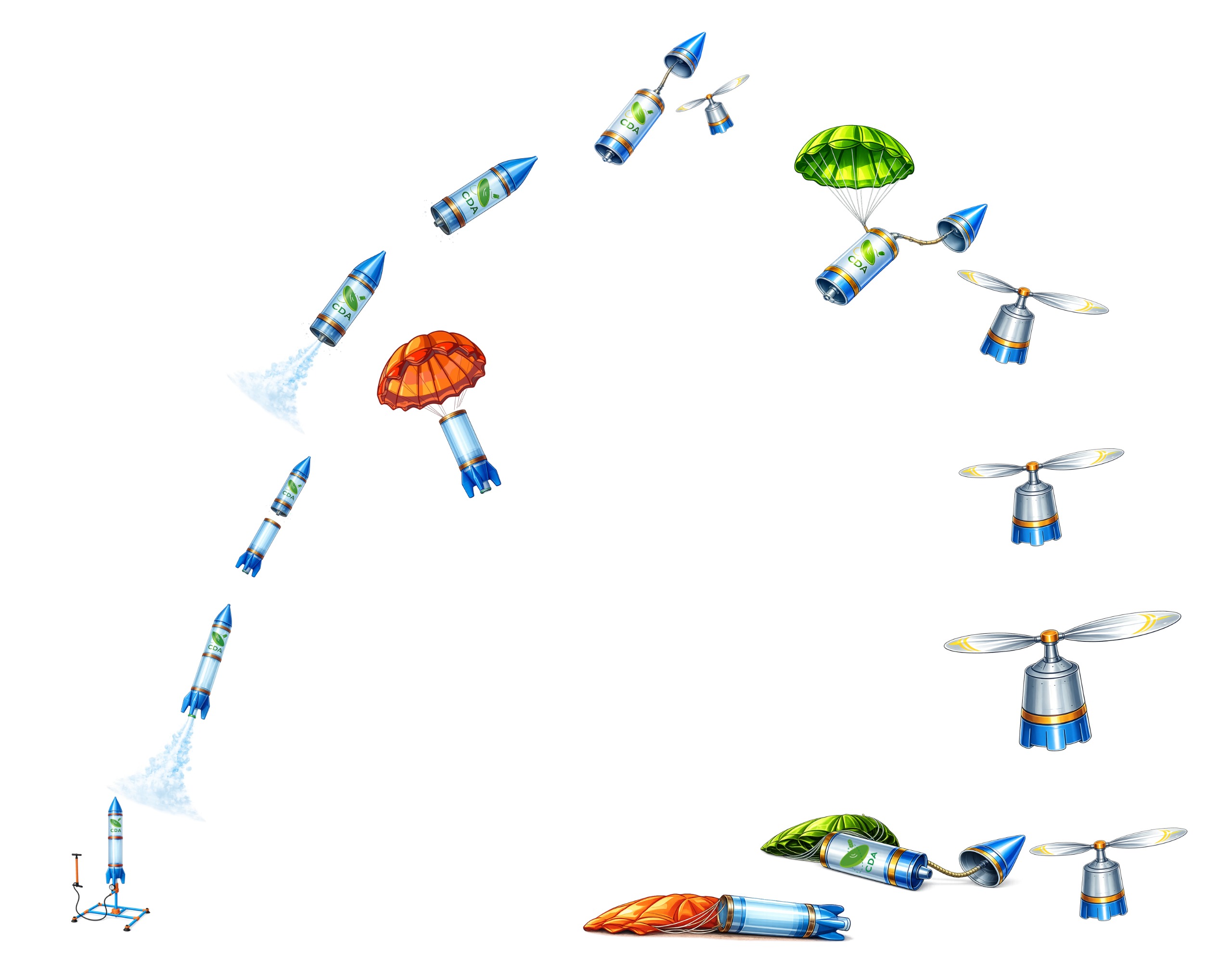 Categoría 1 - Cohete Hidropropulsado